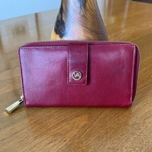 Valentina leather wallet